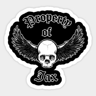 'Property of' Jax Sticker